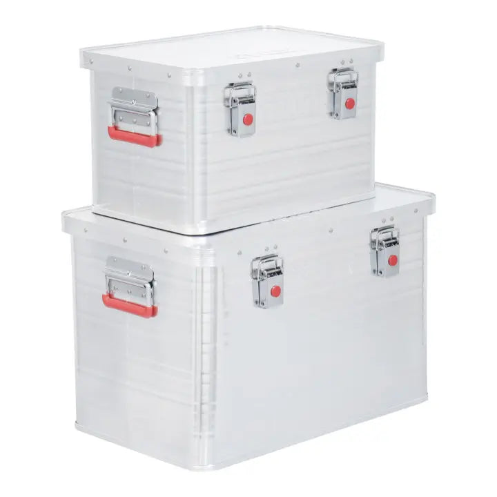B-Ware Stier Alubox Set Kiste Behälter Aufbewahrung Lagerung Transport 30 L 65 L - 4260439006684