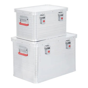 B-Ware Stier Alubox Set Kiste Behälter Aufbewahrung Lagerung Transport 30 L 65 L811