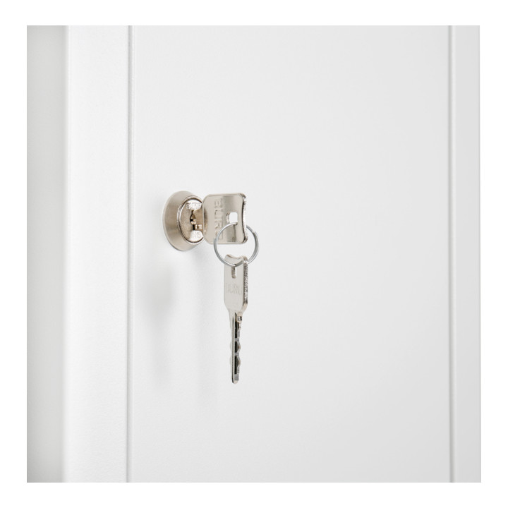 B-Ware Stier Anbauelement Garderobenspind Spind 2 Fächer 1800x300x500mm Lichtgrau