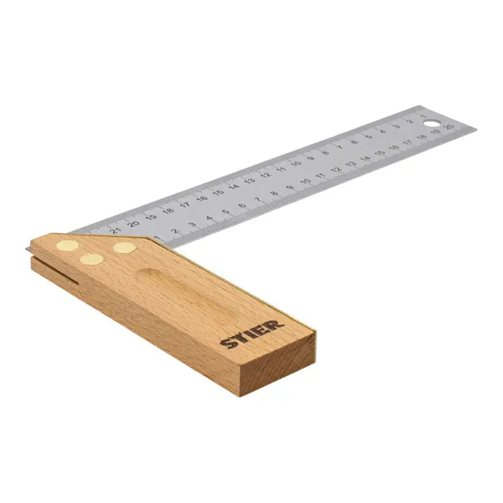 B-Ware Stier Anschlagwinkel Schreinerwinkel Tischlerwinkel Buche Werkzeug 2 Stück - 4251709624714