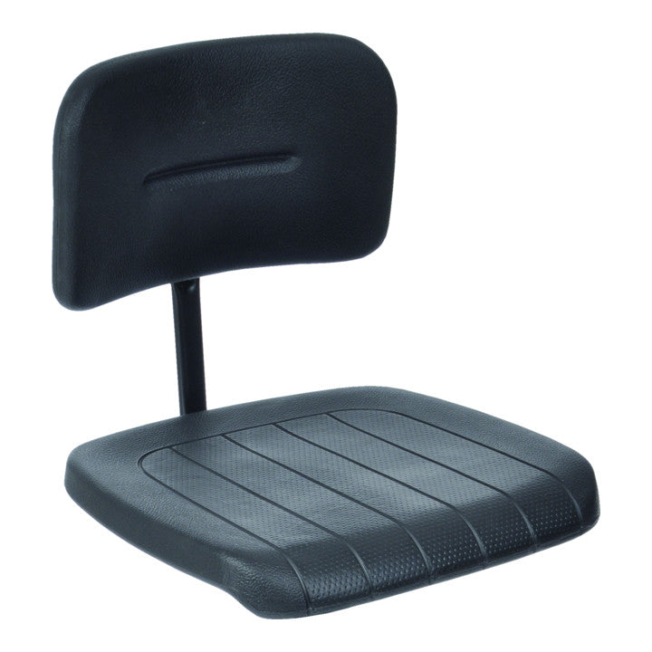 STIER Arbeitsstuhl Drehstuhl Stuhl Schwarz Sitzhöhe 470-660 mm PU-Sitz - 4251709617969