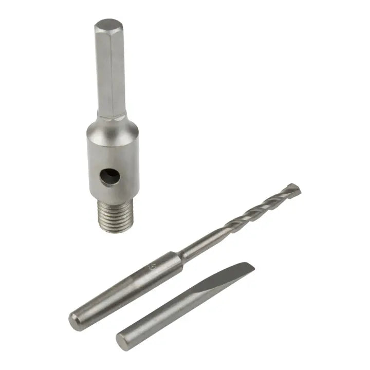 B-Ware Stier Aufnahmeschaft Adapter Sechskant M16 Zentrierbohrer Austreibkeil Set - 4260439002006