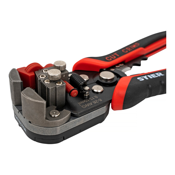 Stier Automatikzange Crimpwerkzeug Abisolierzange Stromprüfer Elektrikzubehör    B-Ware - 4251709620297