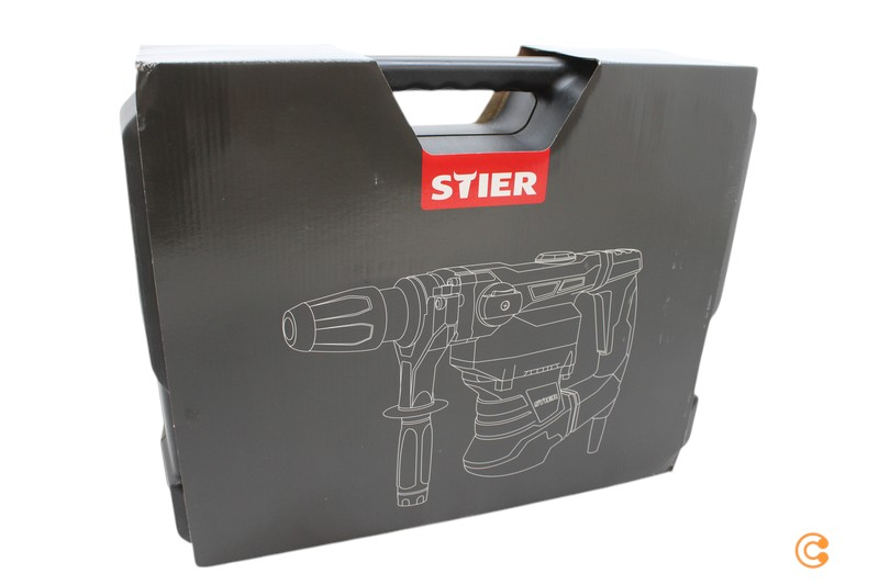 B-Ware Stier Bohrhammer Schlaghammer Sds Max 1500 W 12 J 4100 Schläge Siehe Text/Foto