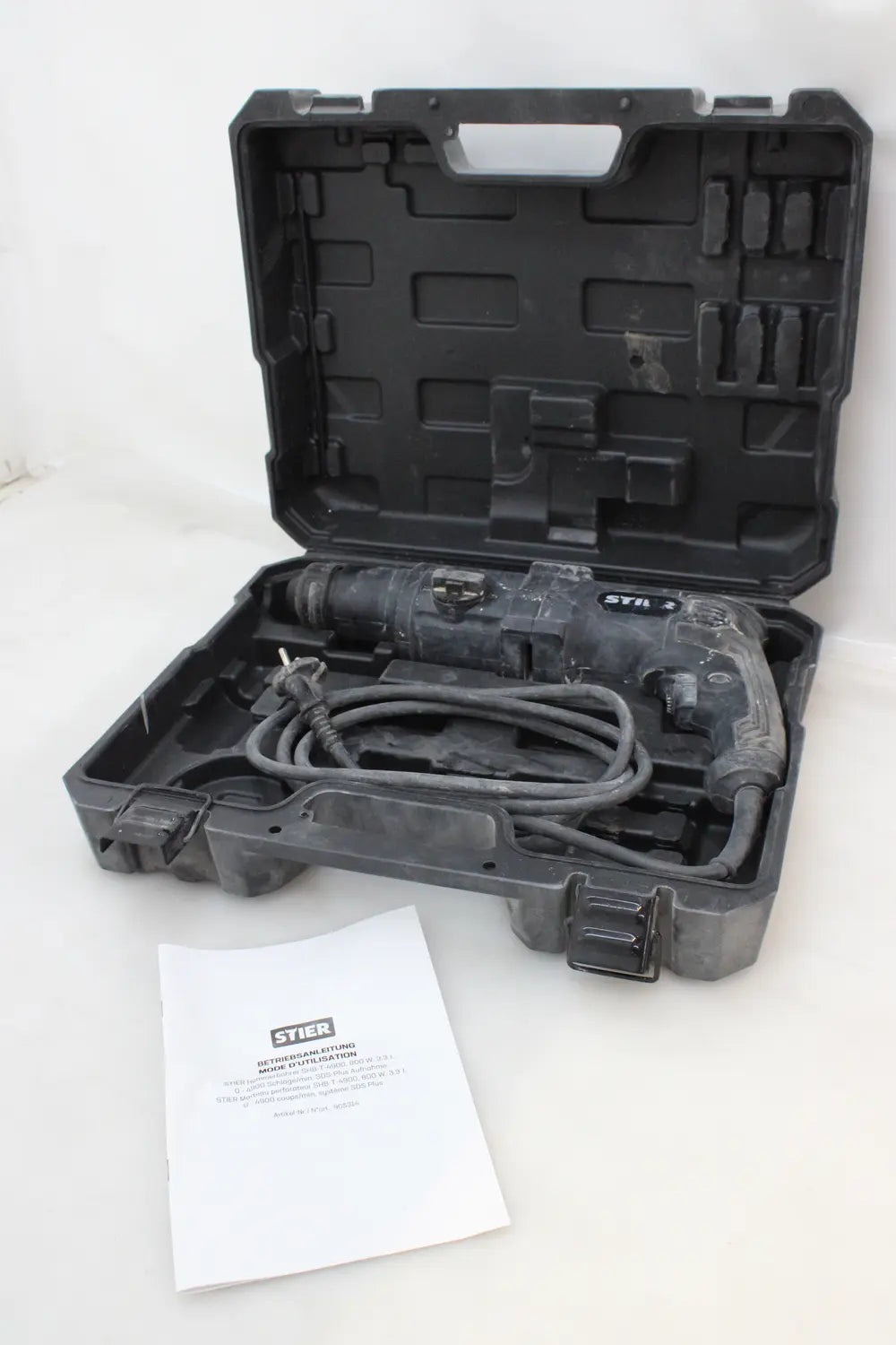 B-Ware Stier Bohrhammer Schlagbohrer Meißel Sds Plus 800 W 3 J Siehe Text/Foto - 4251709624110
