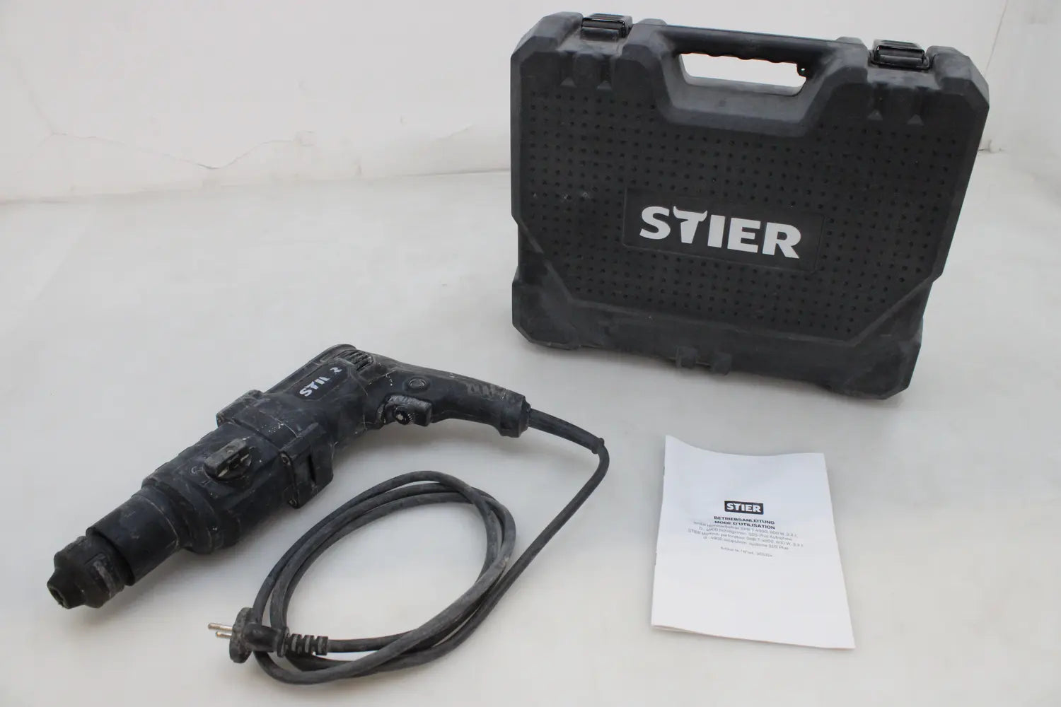 B-Ware Stier Bohrhammer Schlagbohrer Meißel Sds Plus 800 W 3 J Siehe Text/Foto - 4251709624110