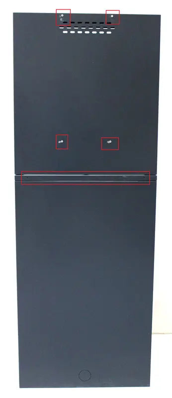 B-Ware Stier Computerschrank Schrank Computerstation Anthrazitgrau Fahrbar Siehe T795 - 4251709632559