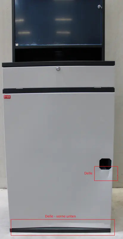 B-Ware Stier Computerschrank Schrank Computerstation Fahrbar 650x520x1895 Siehe Text - 4251709632559