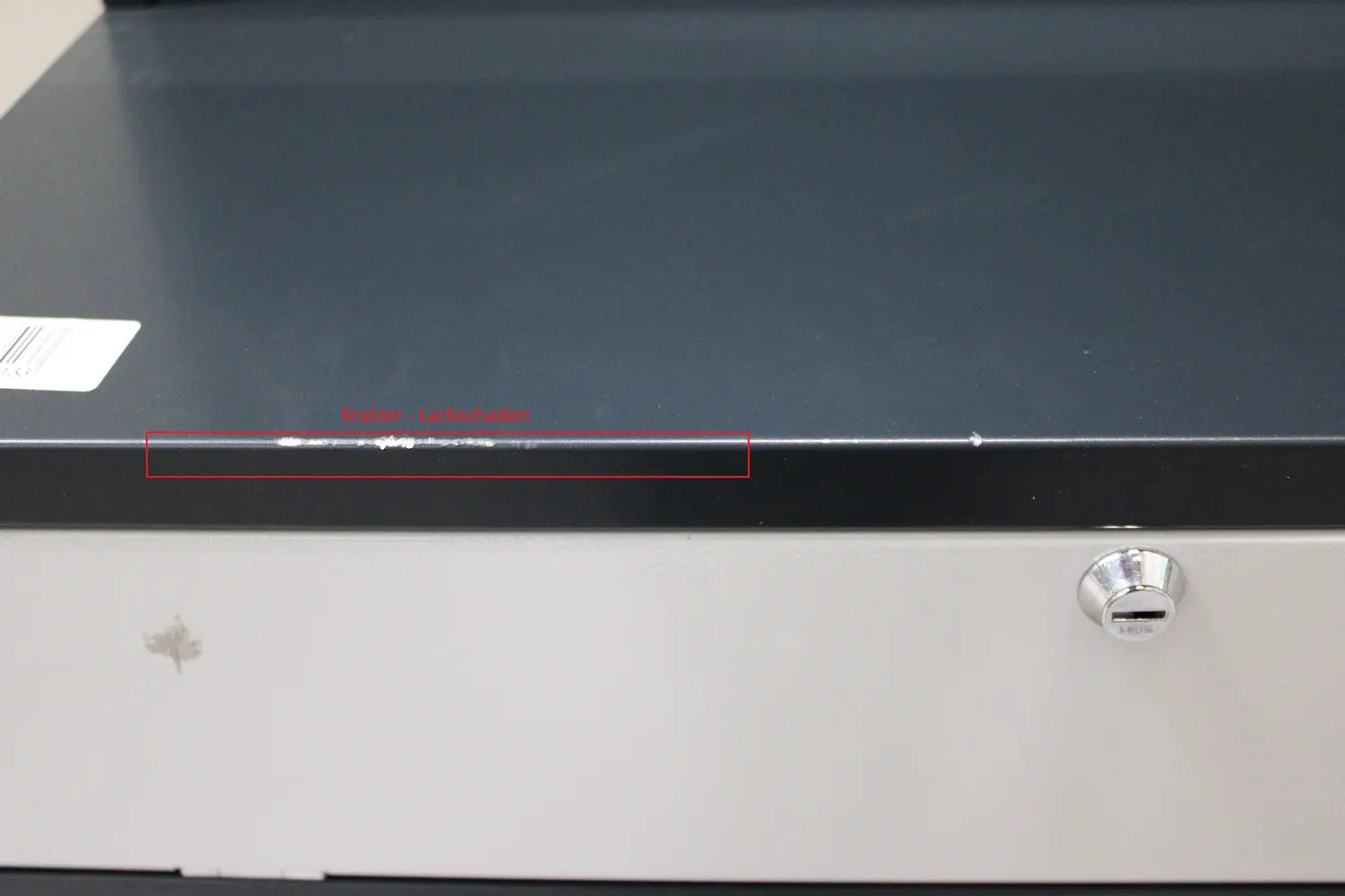 B-Ware Stier Computerschrank Schrank Computerstation Anthrazitgrau Fahrbar Siehe T795 - 4251709632559