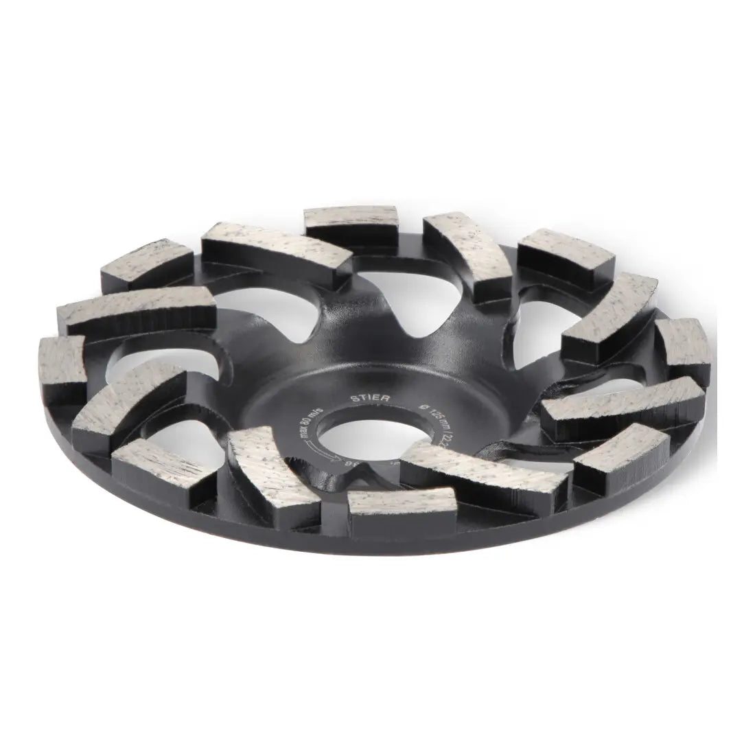 B-Ware Stier Diamantschleiftopf Schleifscheibe Kalksandstein Abrasiv 125 X 22,23 Mm  - 4251709630630