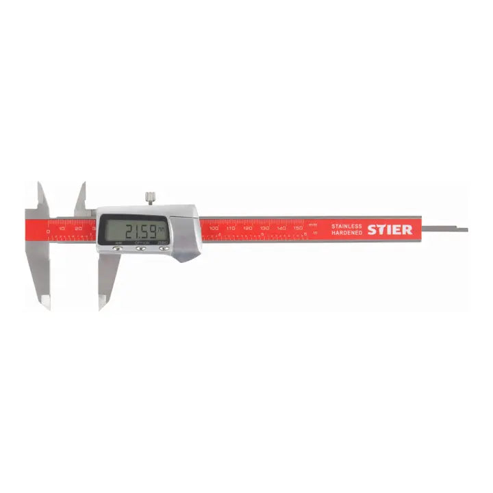 B-Ware Stier Digitaler Messschieber Schieblehre 150mm Innenmessung Schraubendreher - 4260439002129