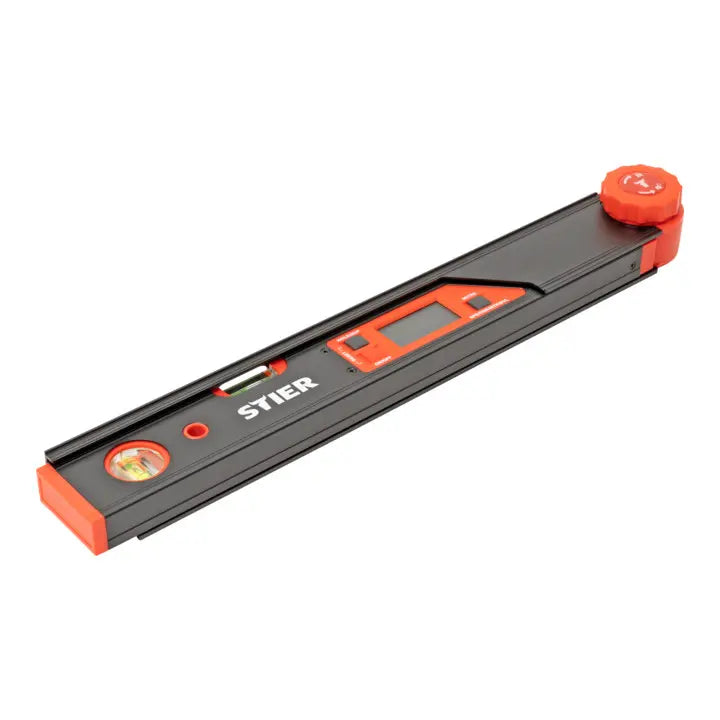 B-Ware Stier Winkelmesser Gehrungswinkel Digital Lcd Wasserwaage Aluminium Anleitung - 4251709620358
