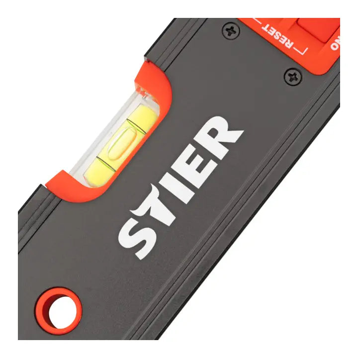 B-Ware Stier Winkelmesser Gehrungswinkel Digital Lcd Wasserwaage Aluminium Anleitung - 4251709620358