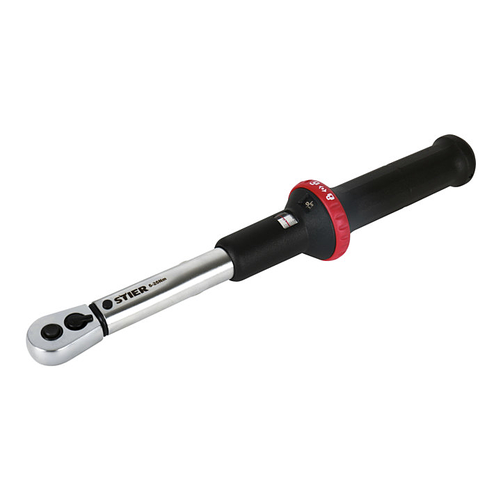 B-Ware Stier Drehmomentschlüssel Mit Umschaltknarre 1/4'' Aufnahme 5 25 Nm Schlüssel  - 4260438995040