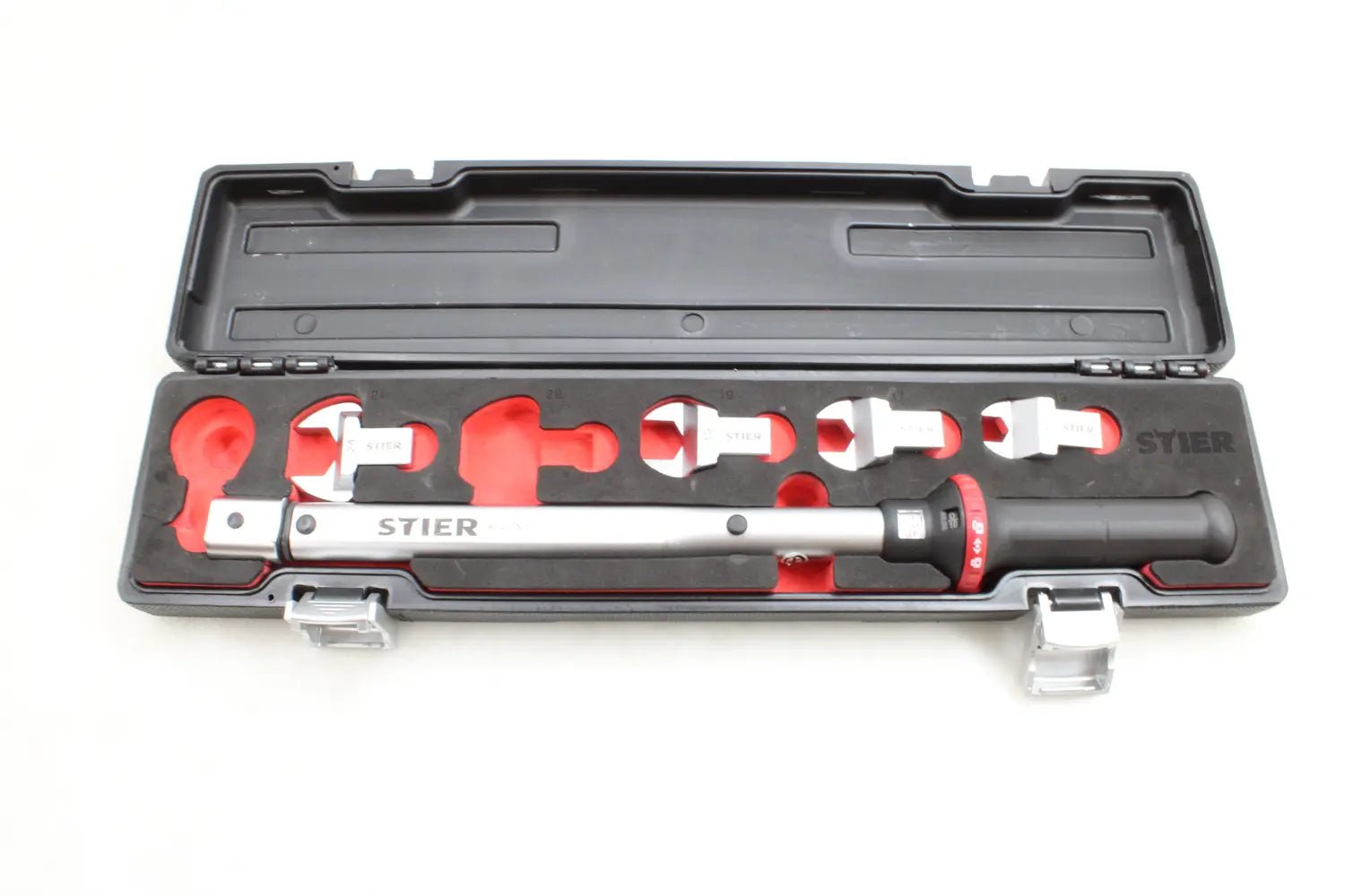 B-Ware Stier Drehmomentschlüssel Multi+ Aufsteckwerkzeug Vierkant 200 Nm Siehe Text/Foto - 4260439008602