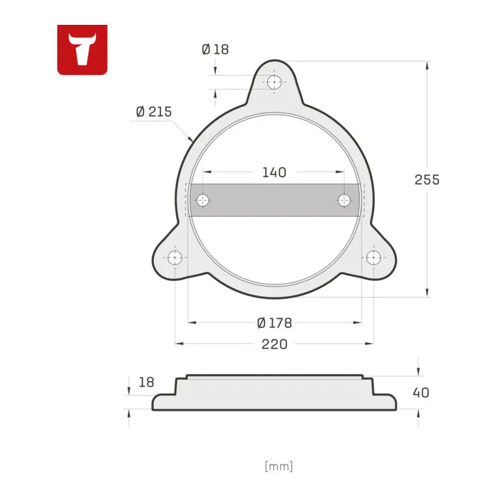 B-Ware Stier Drehteller Aufsatz Parallelschraubstock Größe 150 Mm Werkbankzubehör Stahl - 4251709600534