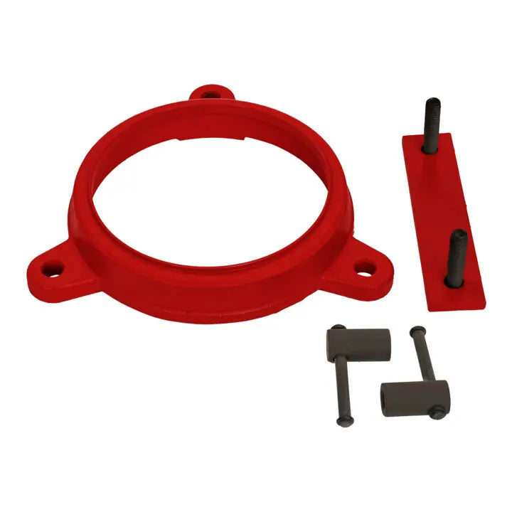 B-Ware Stier Drehteller Aufsatz Parallelschraubstock Größe 150 Mm Werkbankzubehör Stahl - 4251709600534