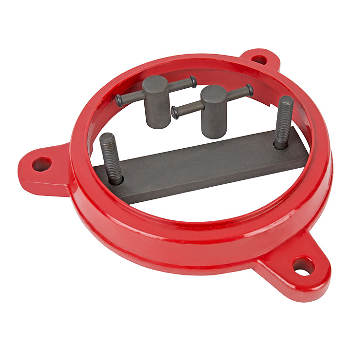 B-Ware Stier Drehteller Für Parallelschraubstock Größe 100 Mm Schraubstock Teller