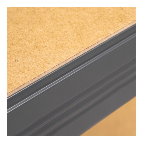 Stier Eck Fachbodenregal Lagerregal Lager Regal 250kg 1800x900x450mm Graphitgrau B-Ware - 4251709633150