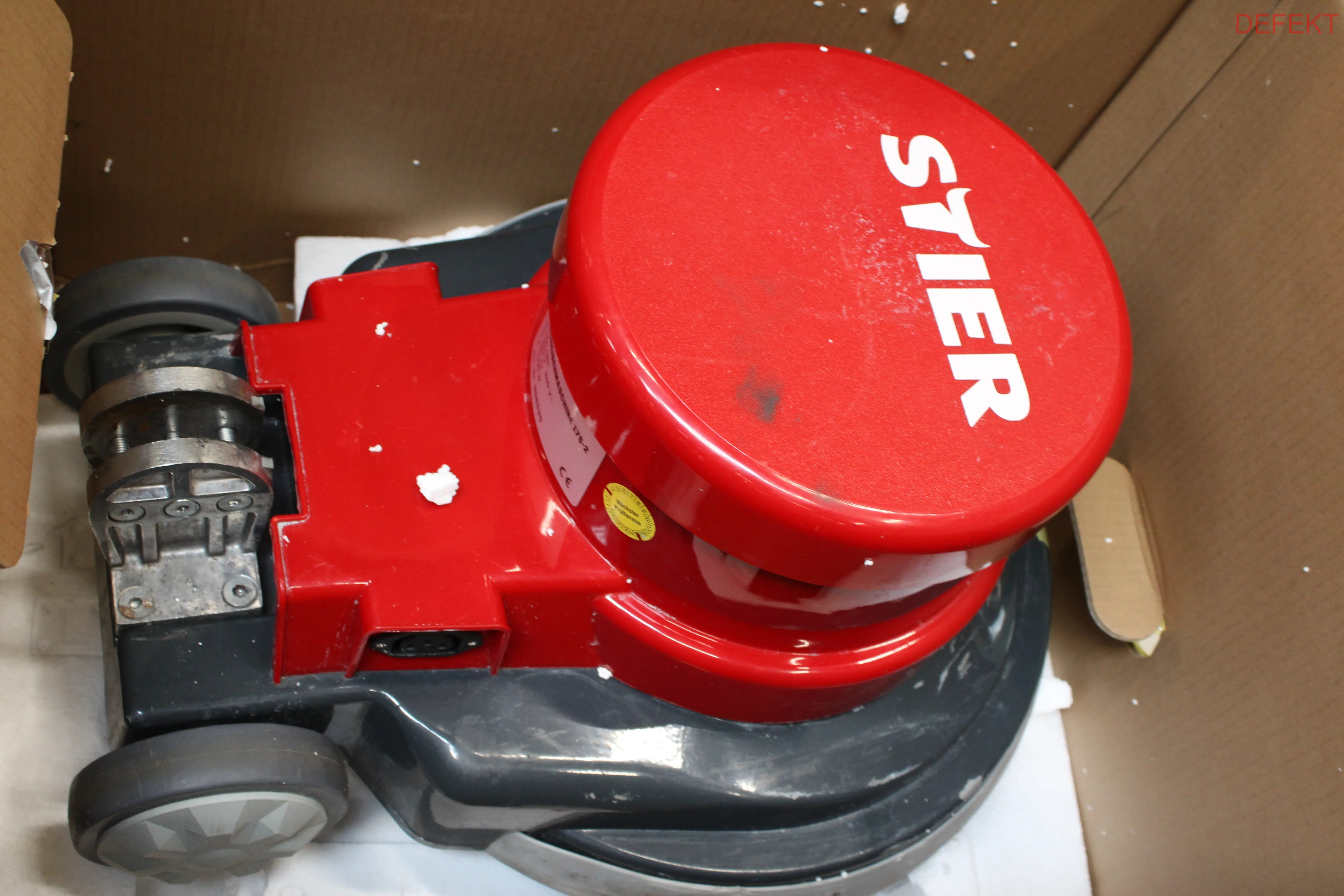 D-Ware Stier Einscheibenmaschine Poliergerät 17 S 2 Frischwassertank Defektware - 4251709636274