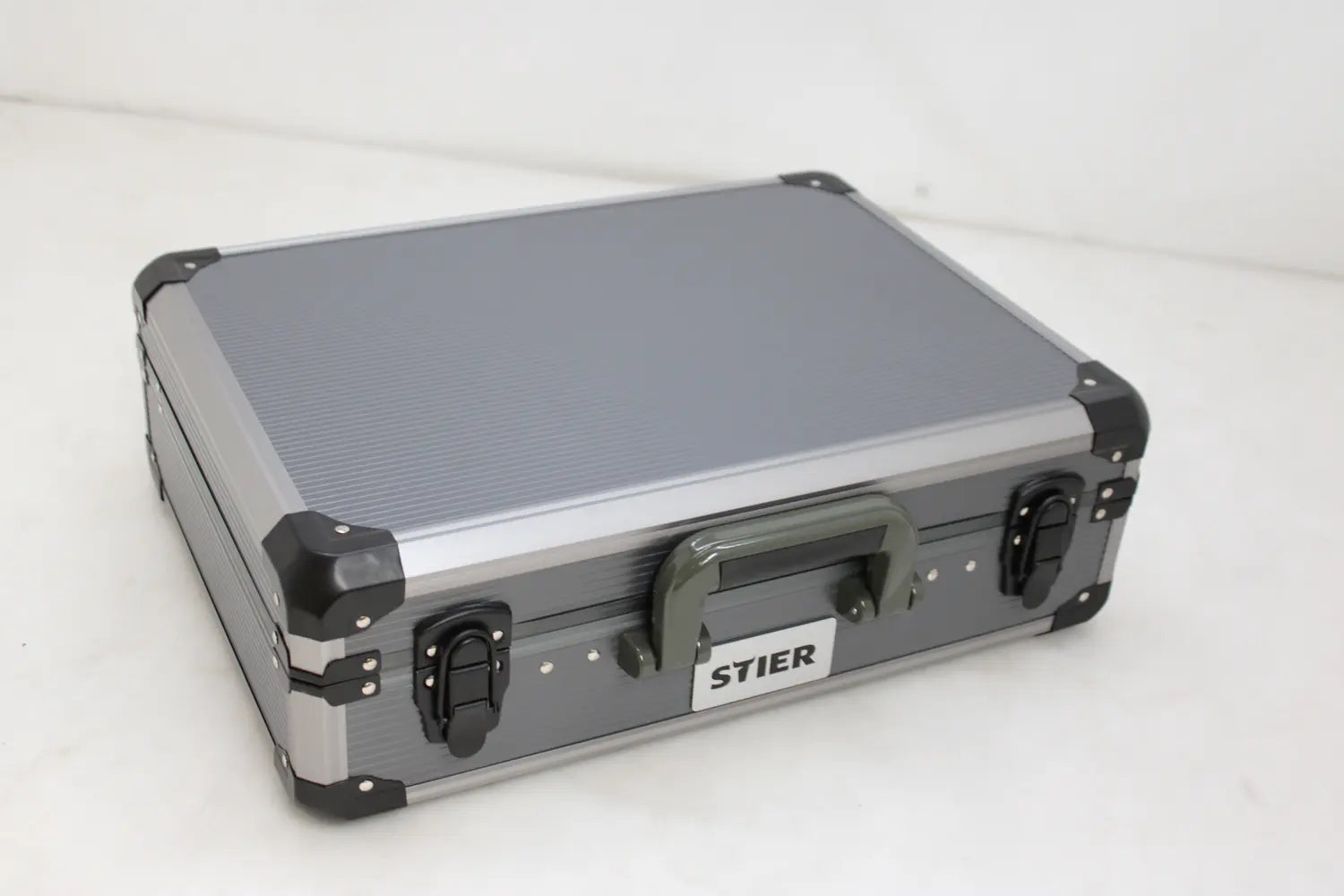B-Ware Stier Elektriker Werkzeugsortiment Set Aluminium 128 Teilig Siehe Text/Foto - 4251709626527