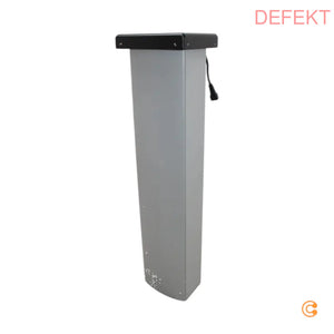 D-Ware Stier Tischgestell Rahmen Elektrisch Höhenverstellbar Silber 80x80 Cm Defektware