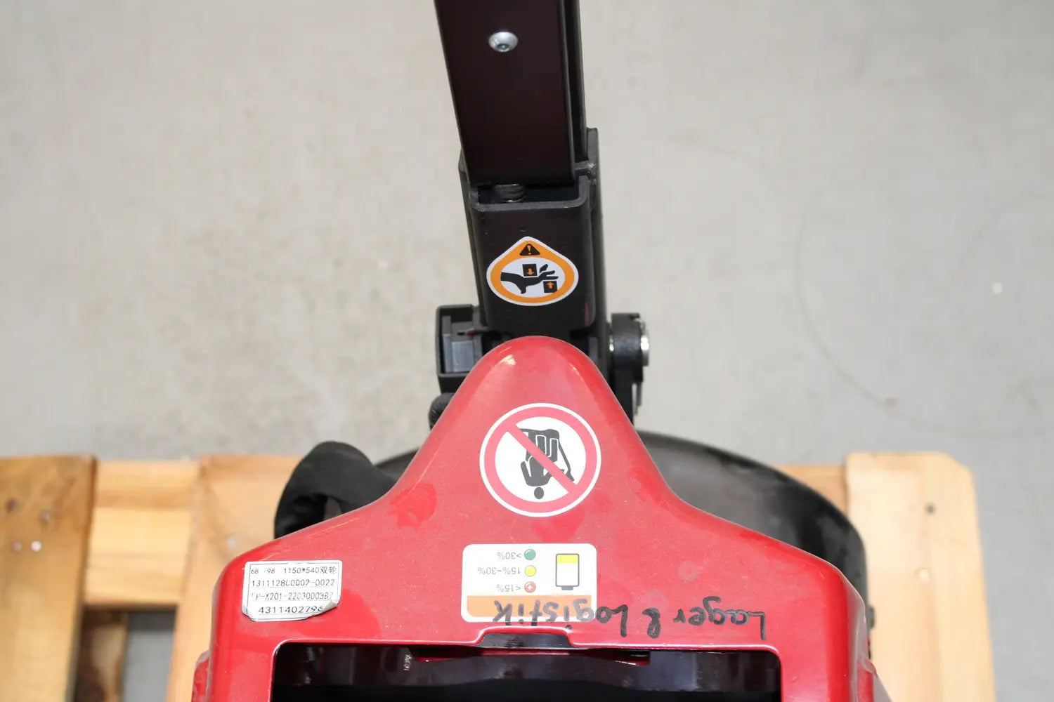 B-Ware Marken Elektro Handhubwagen Spt 15 Tragkraft 1500 Kg 1150mm Hubwagen Siehe Text - 4251709617075