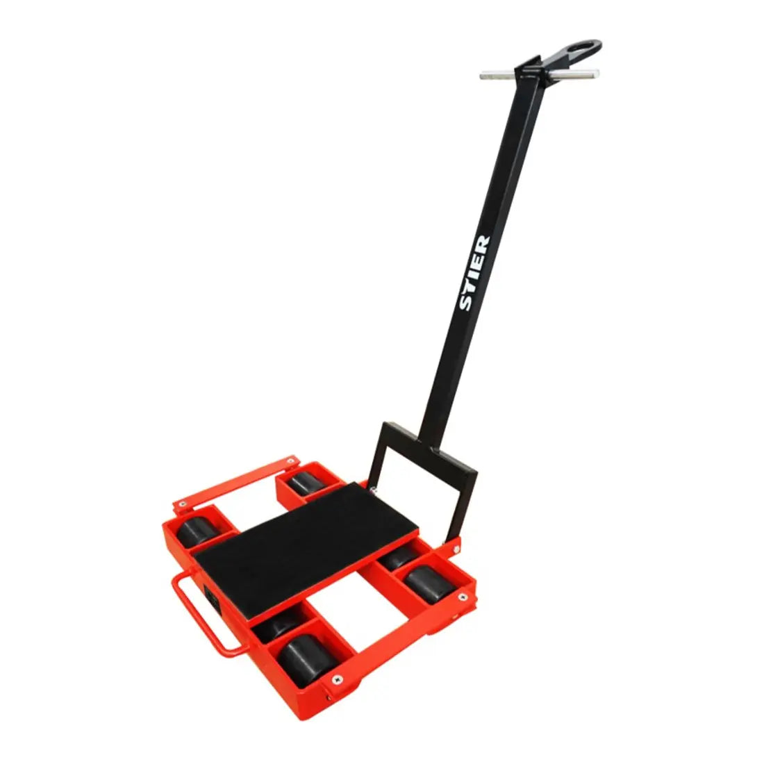 B-Ware Stier Fahrwerk Transportroller Lenkwagen Tragkraft 6000 Kg Stahl Nylon Rollen - 4251709616832