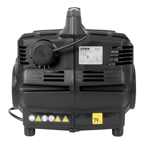Stier Flüsterkompressor Kompressor Druckluft Fkt 215 8 6 ölfrei Gerät603 B-Ware