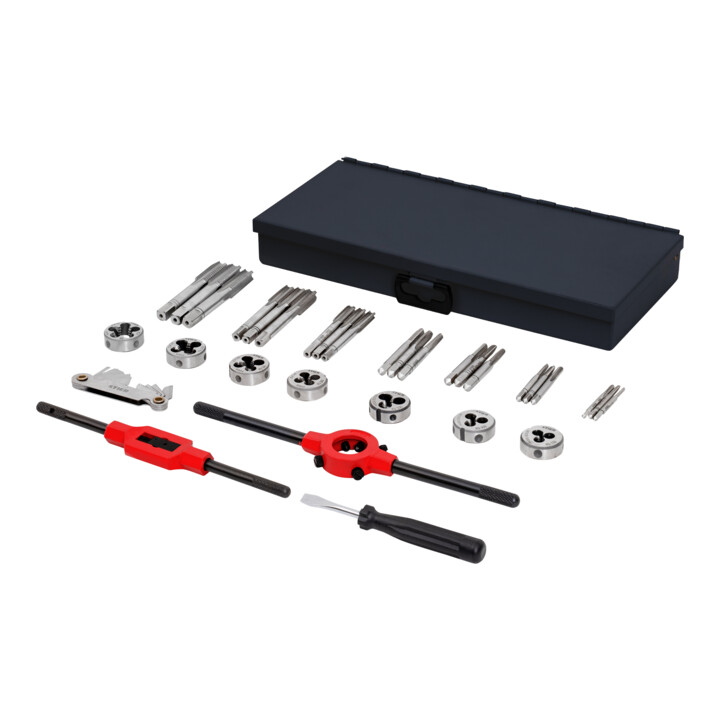 B-Ware Stier Gewindeschneidzeug Satz Gewindeschneider Set 32 Teilig M3 M12 Hss G Satz - 4251709619635