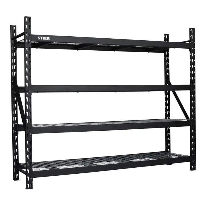 B-Ware Stier Gitterrostregal Lagerregal Fachbodenregal 400 Kg Metall 1830x1950x610mm - 4251709625278