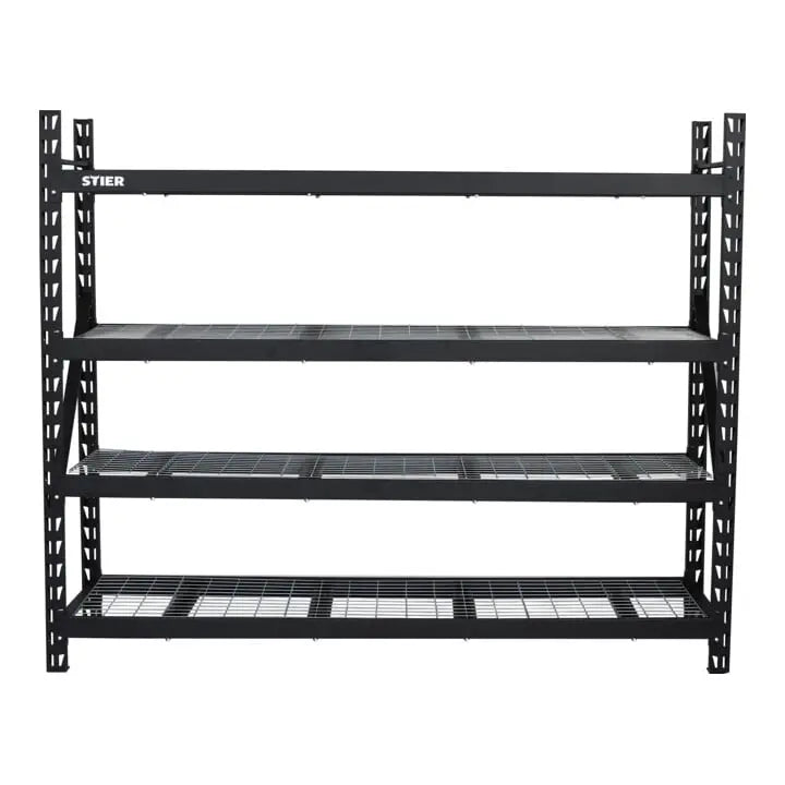 B-Ware Stier Gitterrostregal Lagerregal Fachbodenregal 400 Kg Metall 1830x1950x610mm - 4251709625278