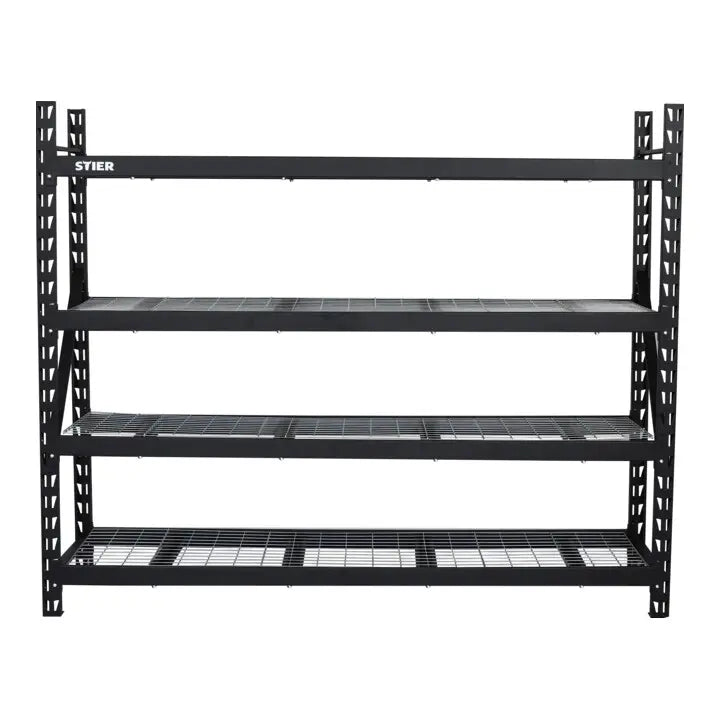 B-Ware Stier Gitterrost Fachbodenregal Regal Lagerregal Fachlast 400 Kg 1830x2250x610mm - 4251709625780