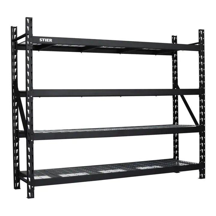 B-Ware Stier Gitterrost Fachbodenregal Regal Lagerregal Fachlast 400 Kg 1830x2250x610mm - 4251709625780