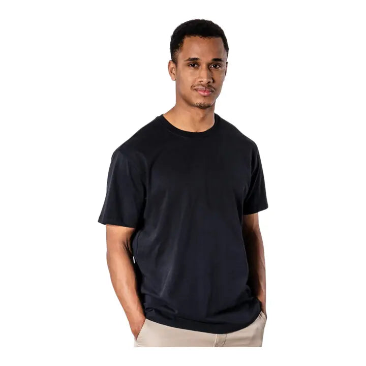B-Ware Stier Heavy Tee Shirt T Shirt Schwarz Black Baumwolle Herren Beruf Größe L - 4251709628705