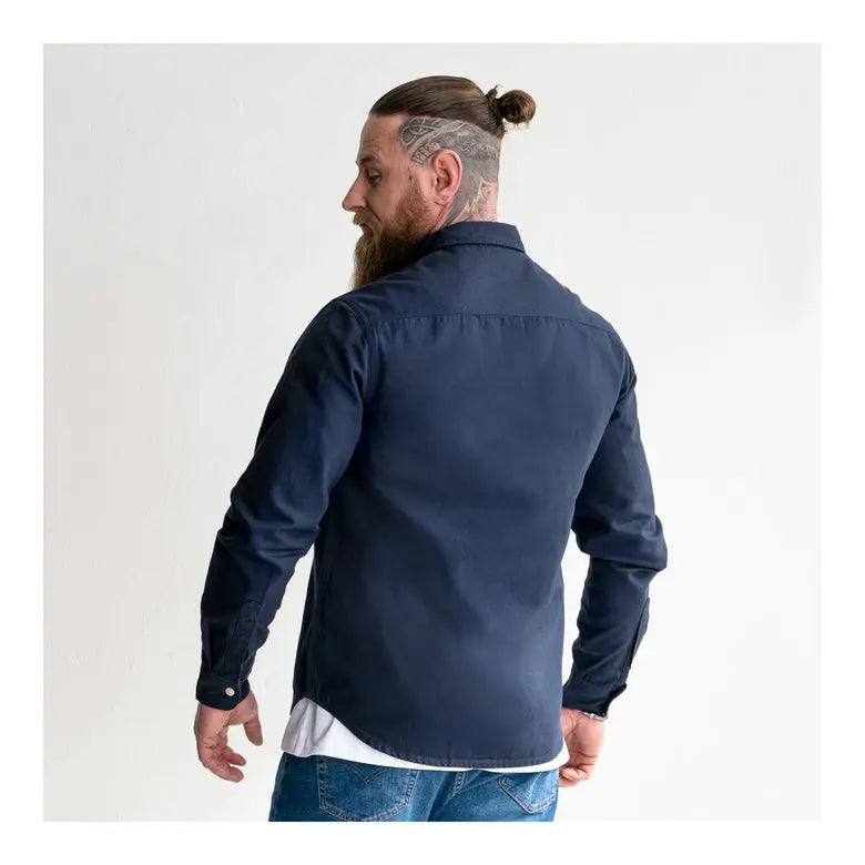 B-Ware Stier Work Shirt Hemd Arbeitshemd Canvas Bci Baumwolle Xl Navy Arbeitsklamotten - 4251709638223