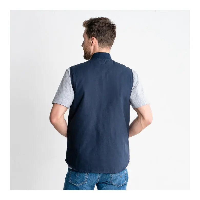 B-Ware Stier Arbeitsweste Weste Workwear Baumwolle Gepolstert Xxl Navy - 4251709638032