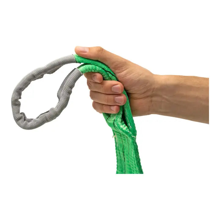 B-Ware Stier Hebeband Schlaufenband Lastenband Polyester Tragkraft 2000kg 3 Stück - 4251709622024