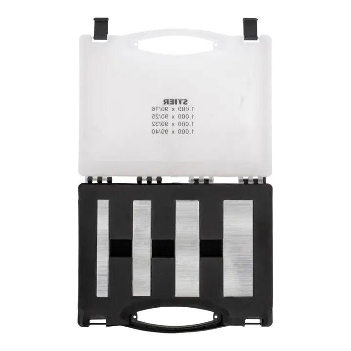 B-Ware Stier Heftklammern Klammern Set Handwerkerkoffer Typ 90 Sortiment 16/25/32/40 Mm - 4251709627906