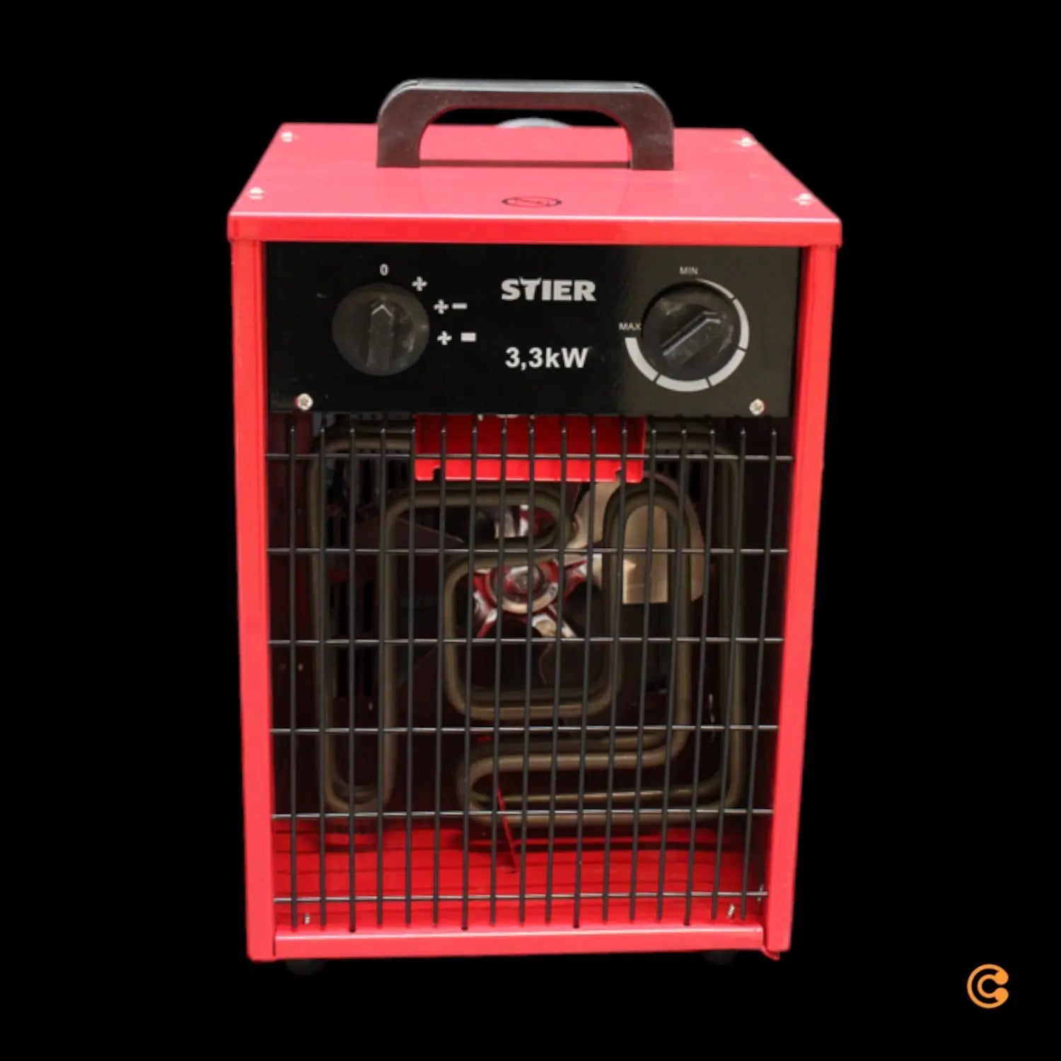 Stier Heizlüfter 25 X 25 X 41 Cm Stufenloser Thermostat Innen Siehe Text/Fotos B-Ware - 4260439001306