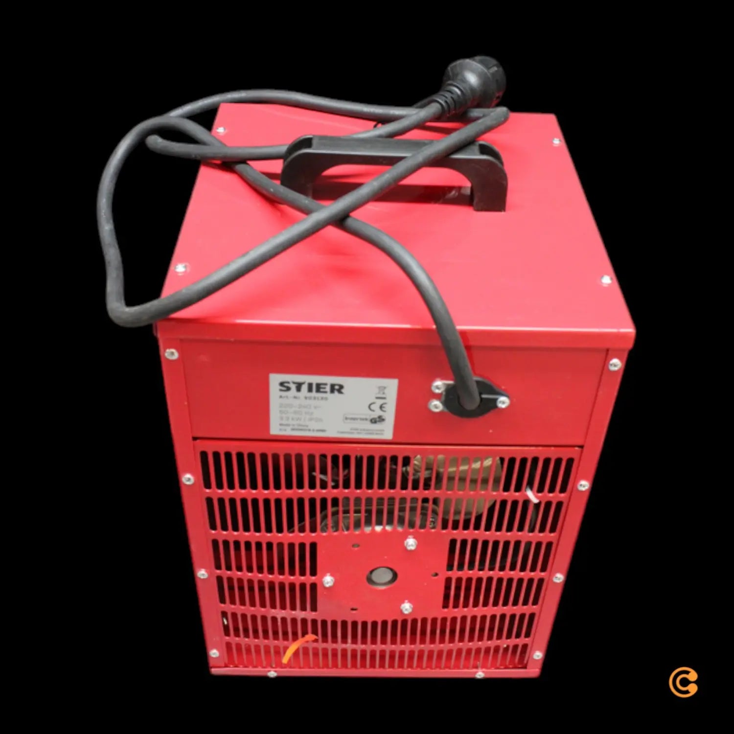 Stier Heizlüfter 25 X 25 X 41 Cm Stufenloser Thermostat Innen Siehe Text/Fotos B-Ware - 4260439001306