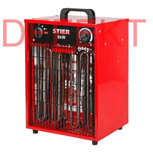 D-Ware Stier Heizlüfter Lüfter Heizer 9k W 1150m³/H Starkstrom Garage Werkstatt Defekt - 4251709615699