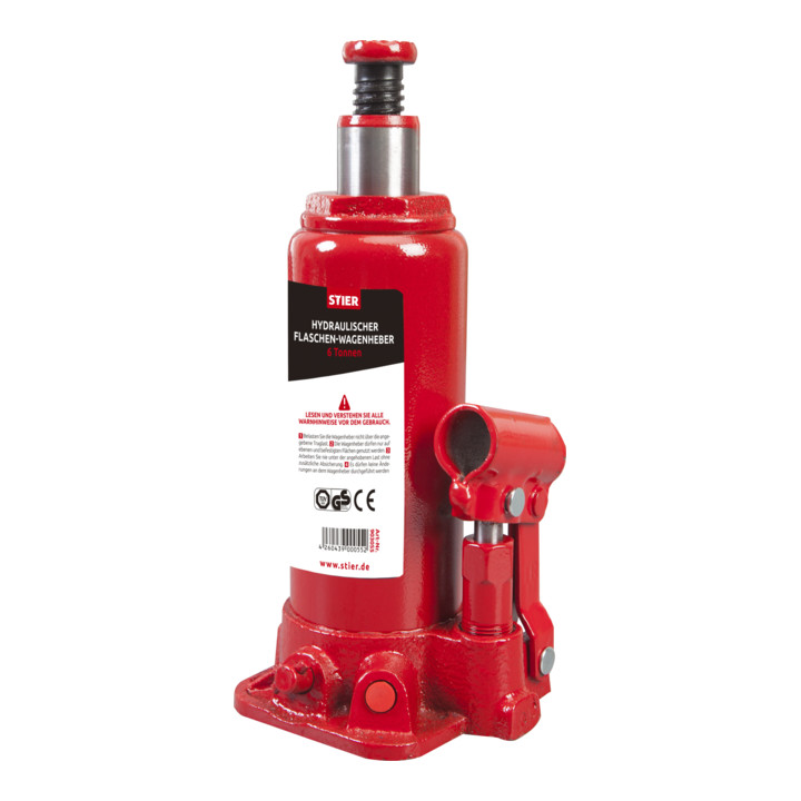 B-Ware Stier Hydraulik Flaschen Wagenheber Wagenheber 6 Tonnen Hydraulisch Auto - 4251709612230
