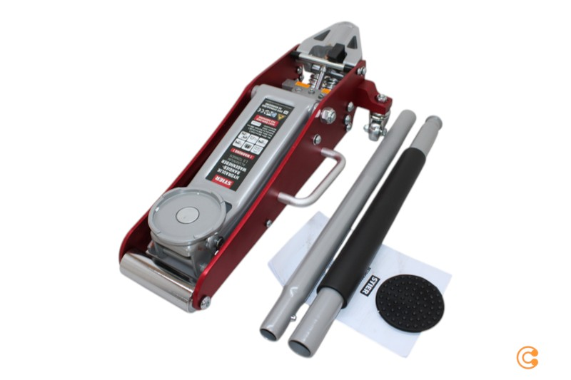 B-Ware Stier Wagenheber Heber Hydraulisch Aluminium 1,5 Tonnen Fahrzeug Reparatur