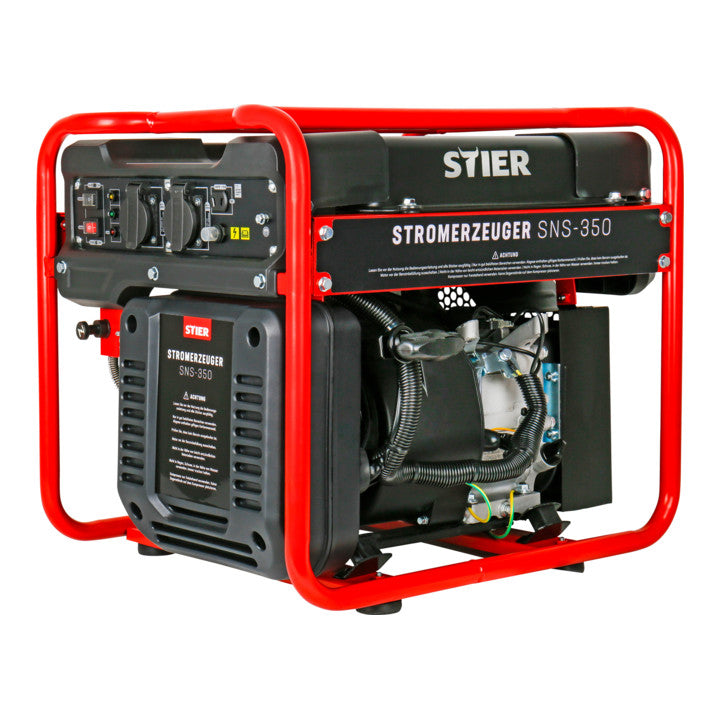 STIER Stromerzeuger Generator Inverter Stromaggregat 3 5 kW Benzin 69 dB(A) - 4251709612636