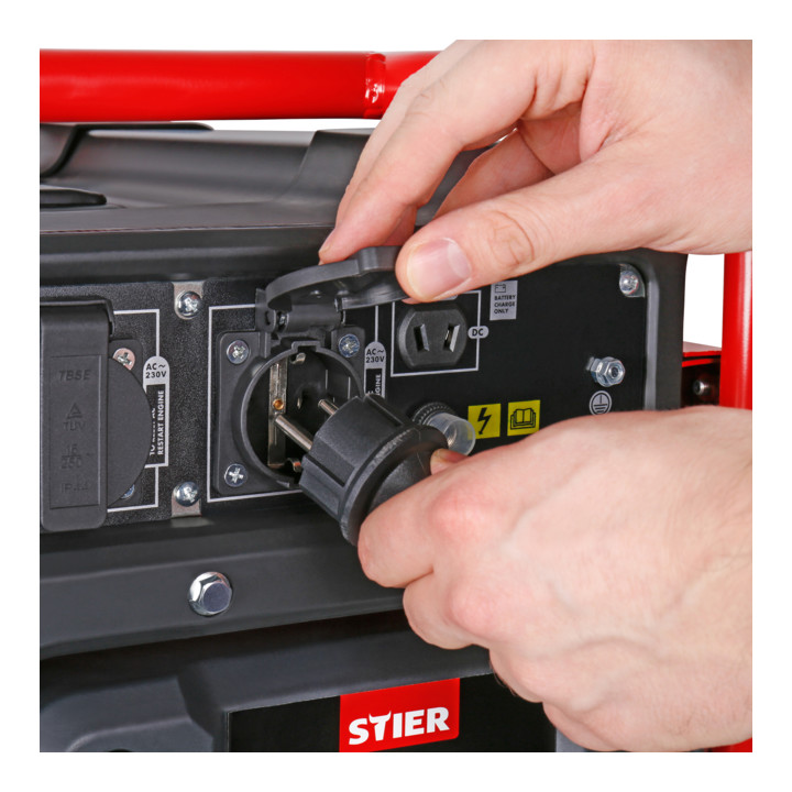 Stier Stromerzeuger Generator Inverter Stromaggregat 3 5 K W Benzin 69 D B(a) B-Ware - 4251709612636