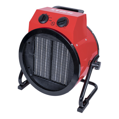 B-Ware Stier Keramikheizlüfter Heizgerät Heizlüfter 5k W Innenbereich Stahlblech Rot - 4251709638957