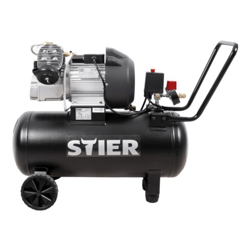B-Ware Stier Kompressor Verdichter Lkt 615 10 50 Druckluftgerät 50l Siehe Text - 4251709642831