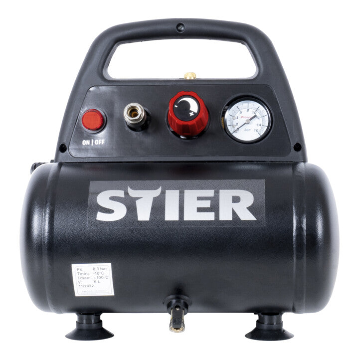 STIER Kompressor Verdichter MKT 215-8-6 ölfrei Druckluftgerät SIEHE TEXT/FOTO146 - 4251709642824