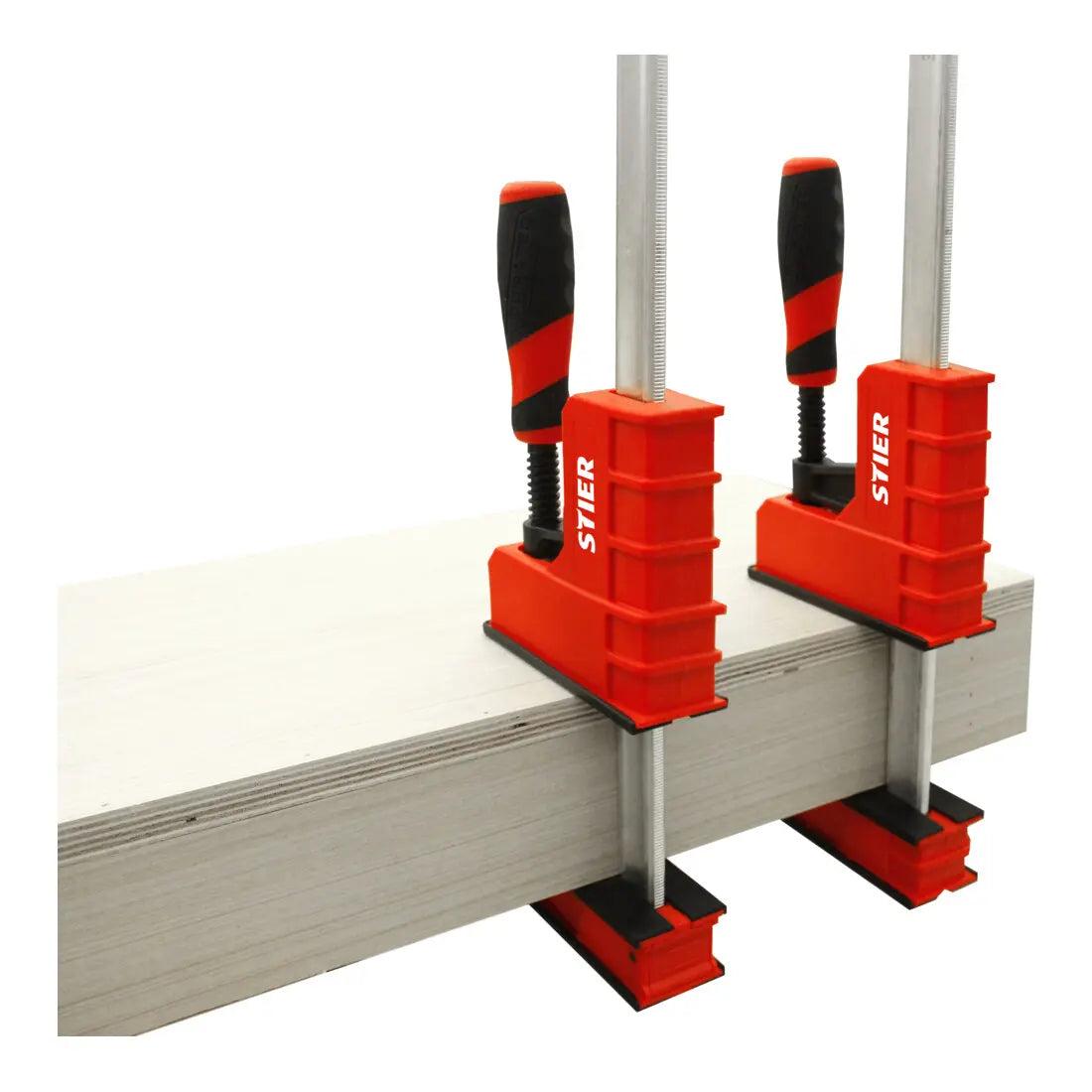 B-Ware Stier Korpuszwinge Schraubzwinge Möbelzwinge Zwinge 1200 Mm Spannweite 6000 N - 4251709619697